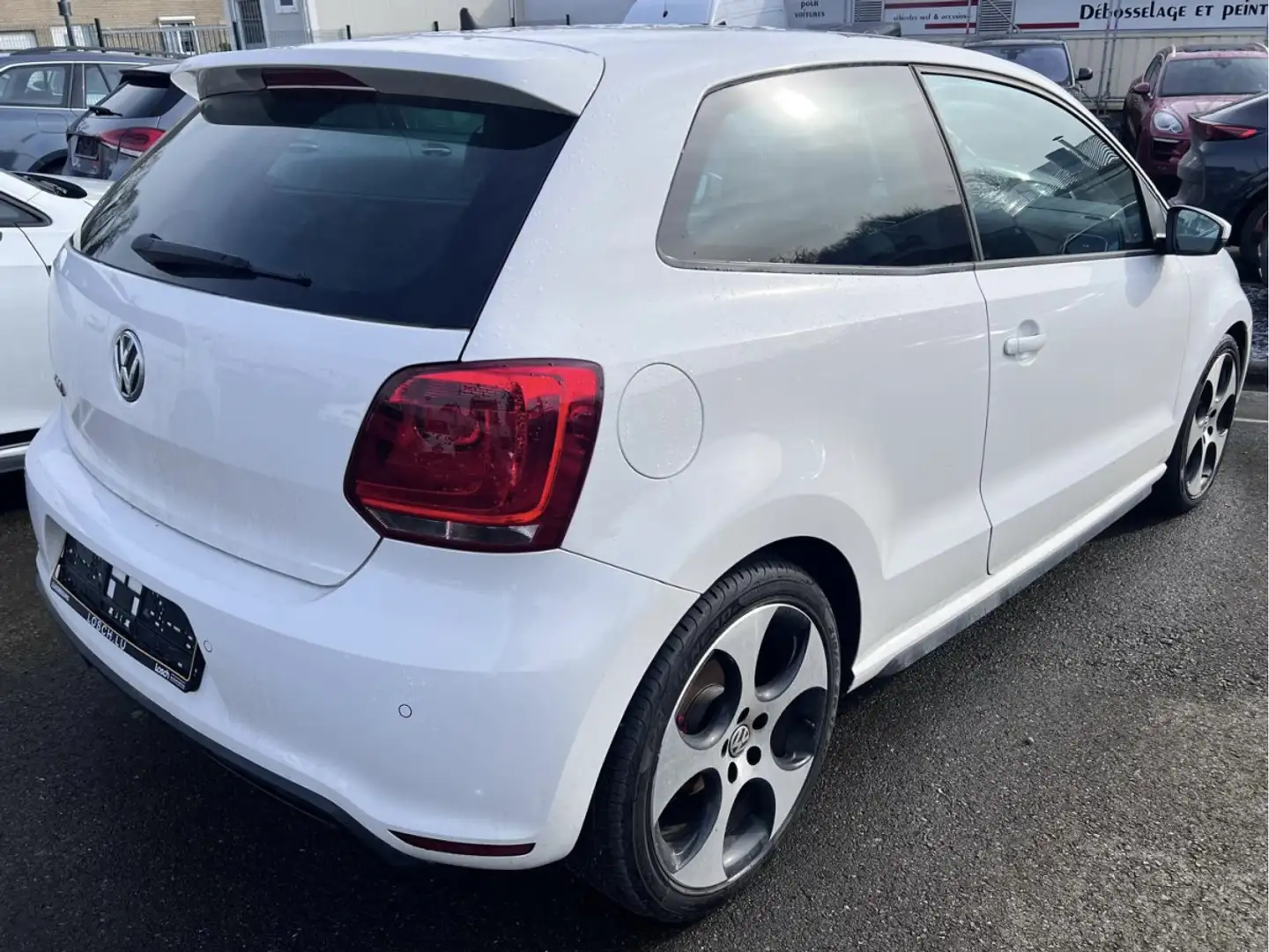 Volkswagen Polo GTI 1.4 TSI 180 DSG NAVI original 17900km Weiß - 2