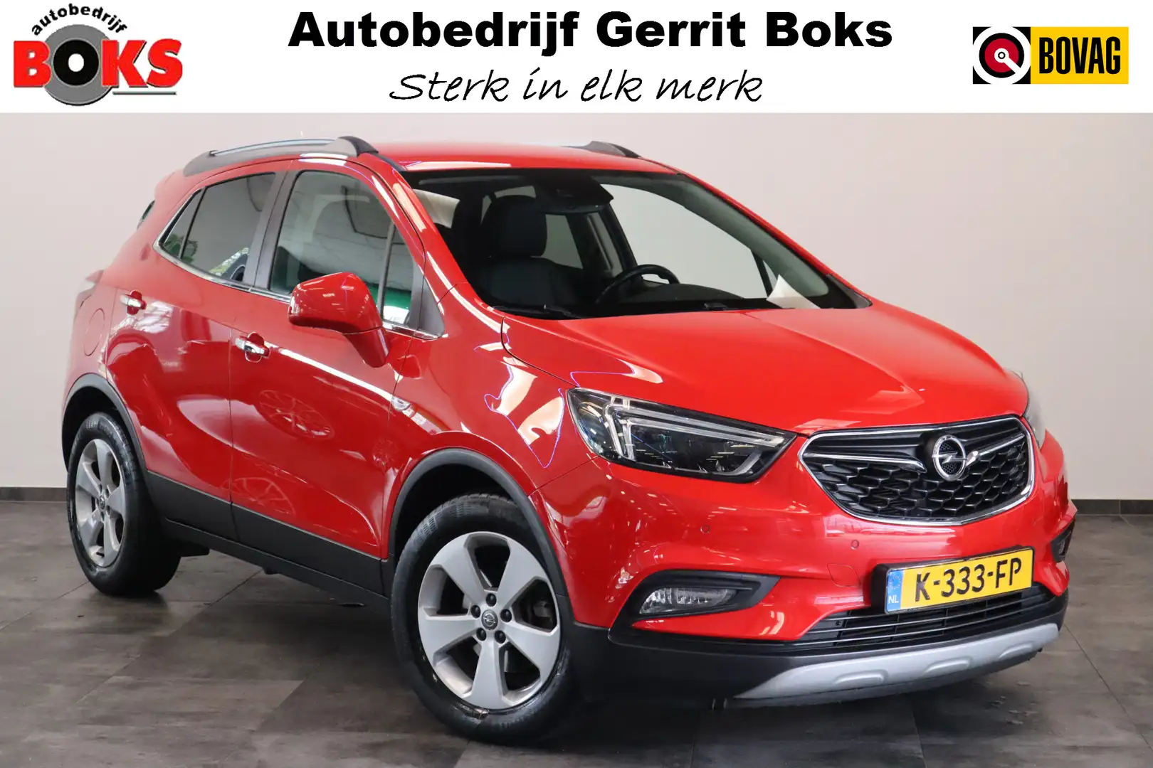 Opel Mokka X 1.4 Turbo Innovation Navigatie volleder Afn trekha Rood - 1