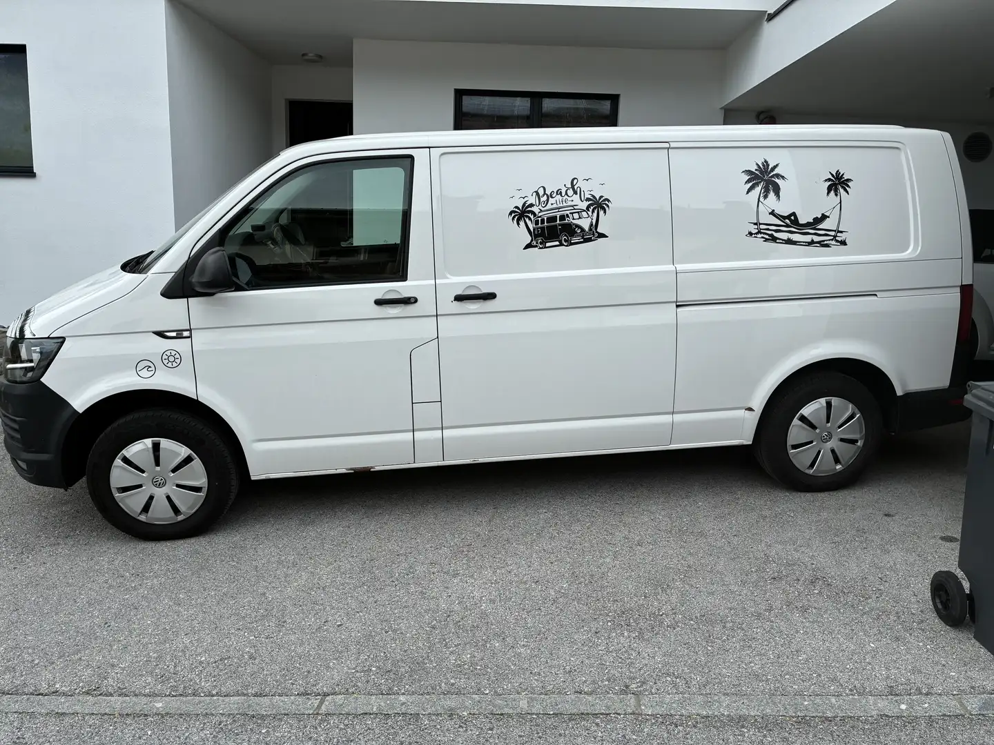 Volkswagen T6 Transporter T6 LR 2,0 TDI 4Motion BMT DSG - Camping&XXLspace&m Weiß - 1