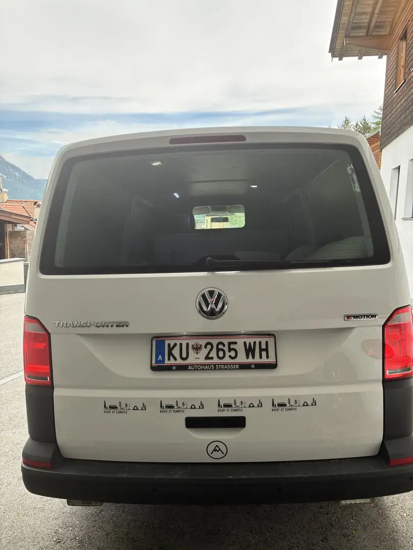 Volkswagen T6 Transporter T6 LR 2,0 TDI 4Motion BMT DSG - Camping&XXLspace&m Weiß - 2