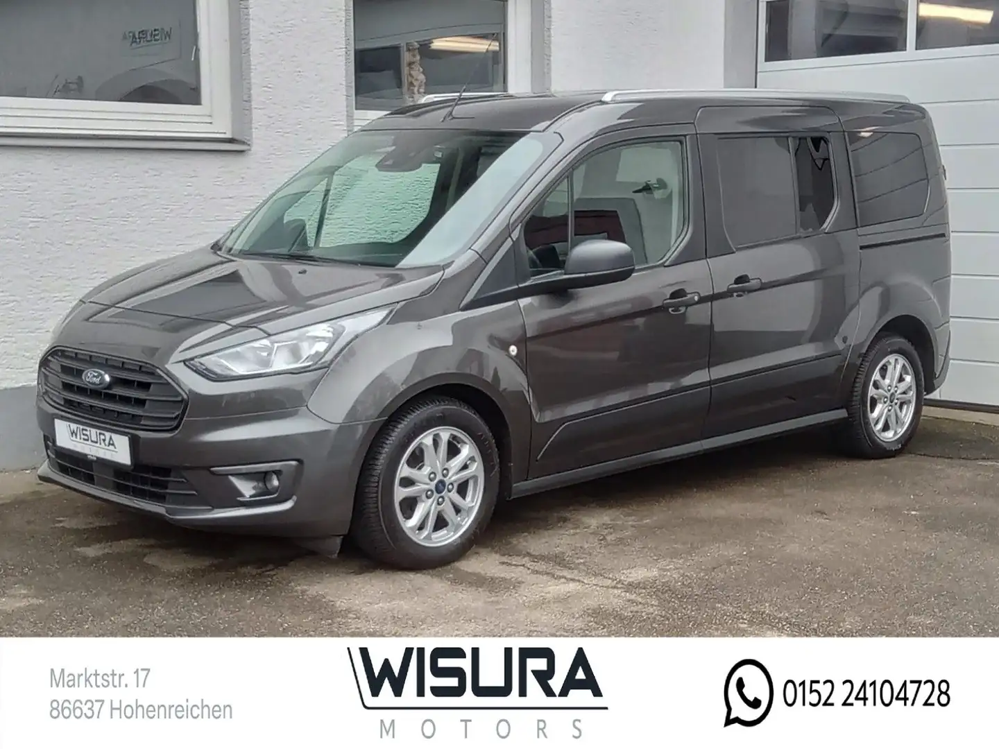 Ford Transit Connect Kombi lang Trend Gris - 1