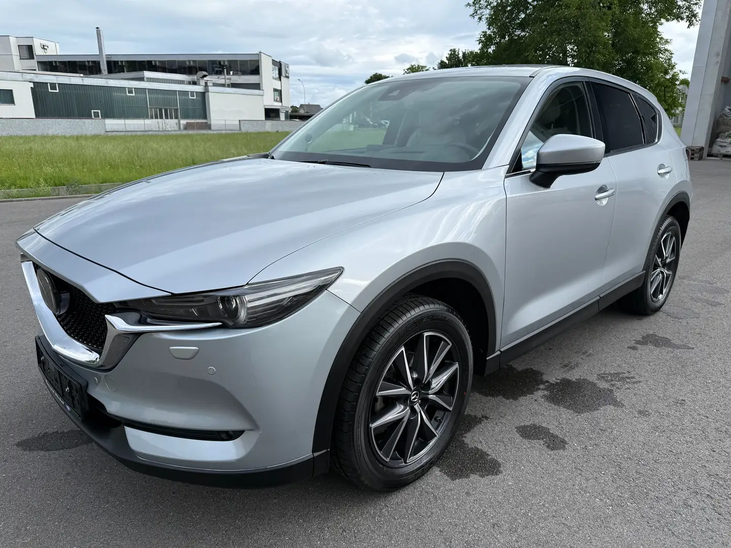 Mazda CX-5 CD175 AWD Revolution Top "Leder weiss" Aut. AHK Silber - 1