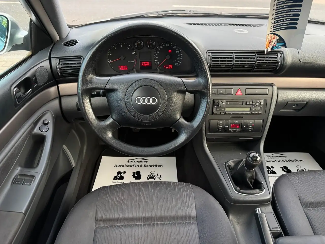 Audi A4 1.6*Limousine*ZR NEU*Klima*8-Fach*TÜV NEU, foto 12