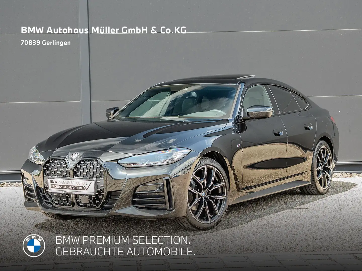 BMW 420 iA Gran Coup M Sportpaket GSD ACC Kamera 1VB Noir - 2