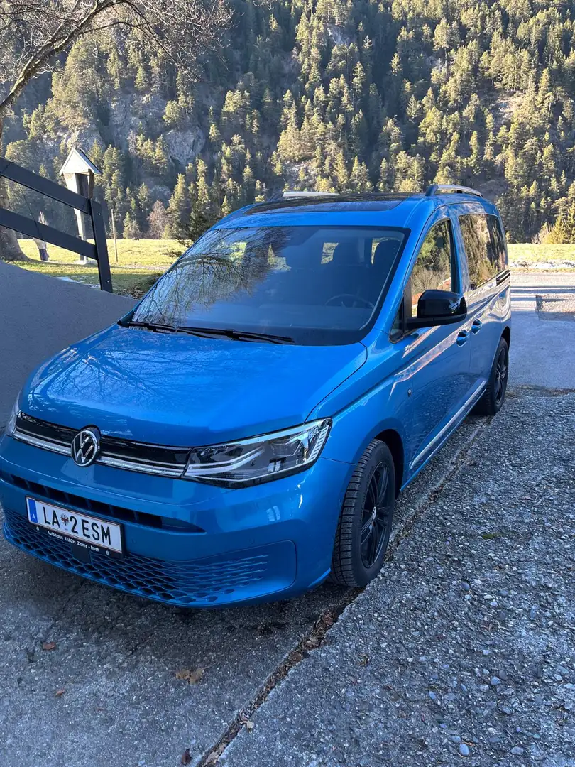 Volkswagen Caddy 2,0 TDI DSG Style Blau - 2