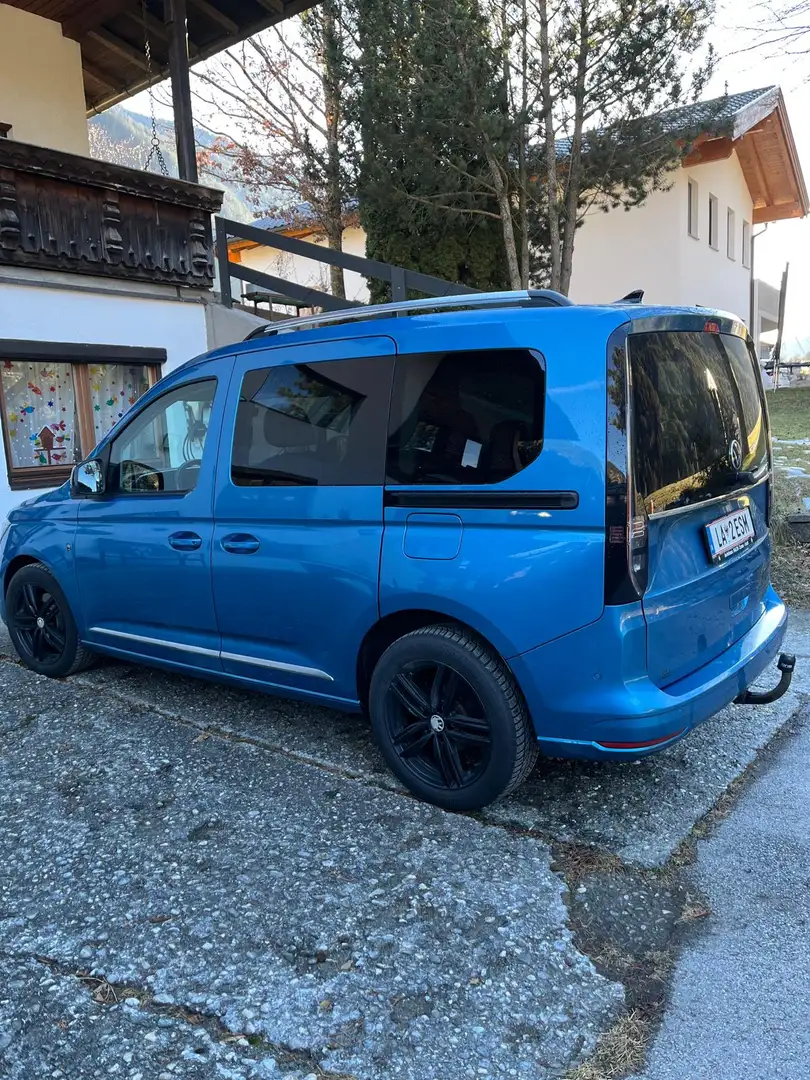Volkswagen Caddy 2,0 TDI DSG Style Blau - 1