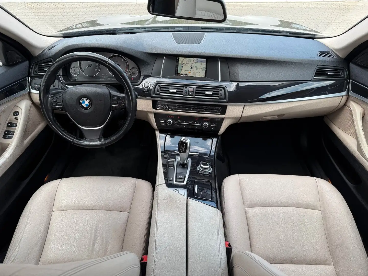 BMW 520 d|BI-XENON|LEDER|EURO6|SZH|NAVI|8fach| Schwarz - 2