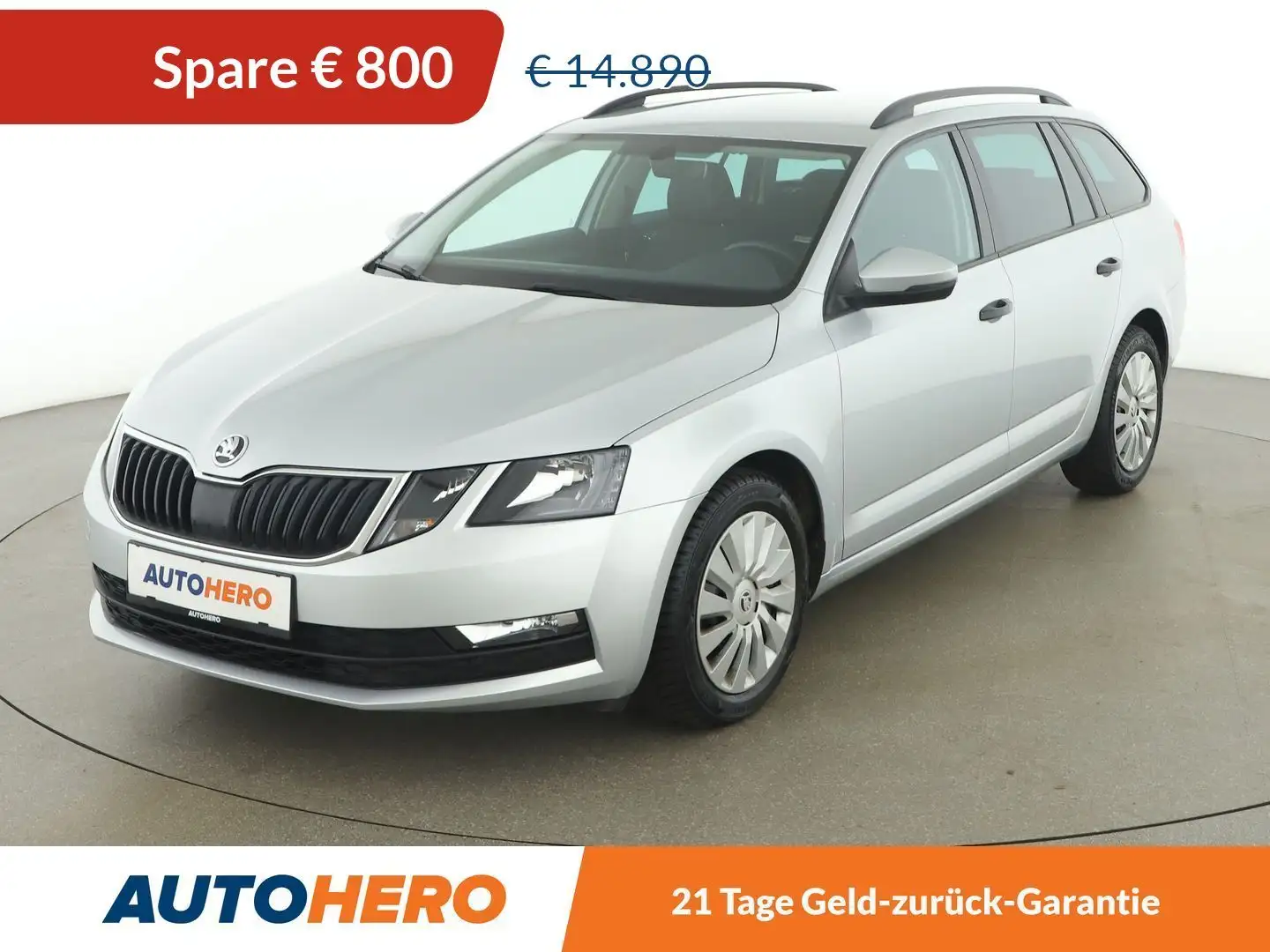 Skoda Octavia 1.0 TSI Ambition *TEMPO*2-ZONEN*SHZ* Silber - 1