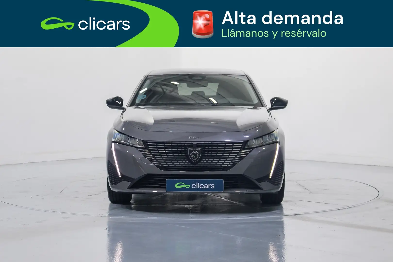 Peugeot 308 1.2 PureTech S&S Allure 130 Gris - 2