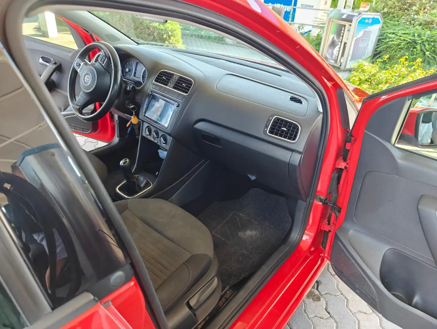 Volkswagen Polo Polo V 2009 5p 1.2 Comfortline 70cv Rosso - 2