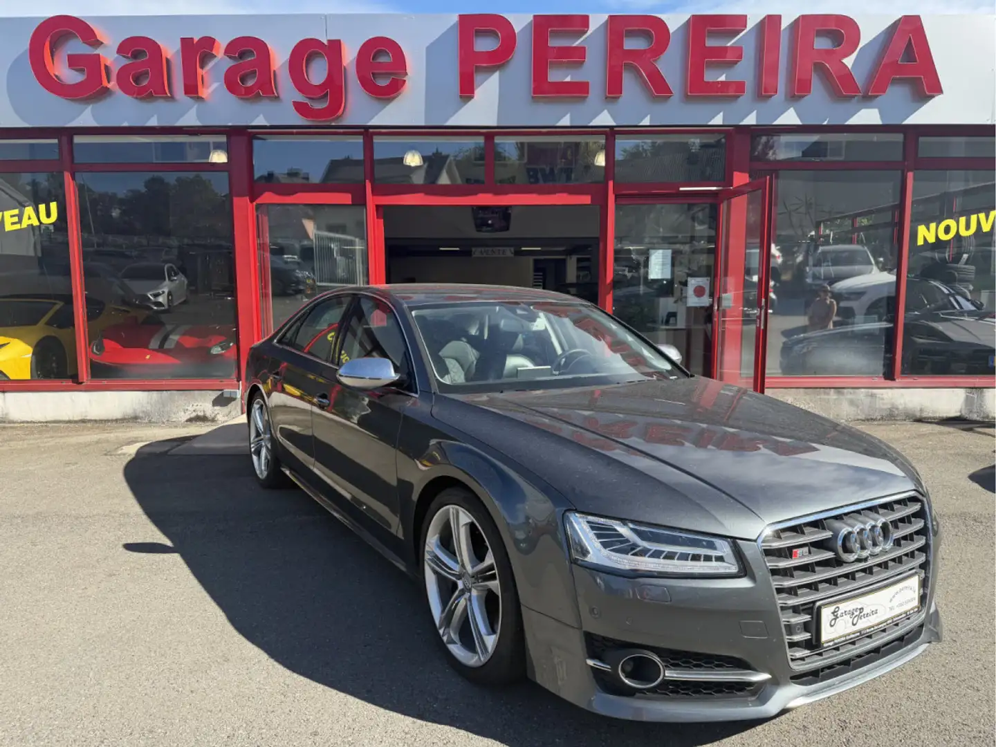 Audi S8 4.0 TFSI QUATTRO NIGHT VISION BOSE CUIR NAVI 1 HAN Grau - 1