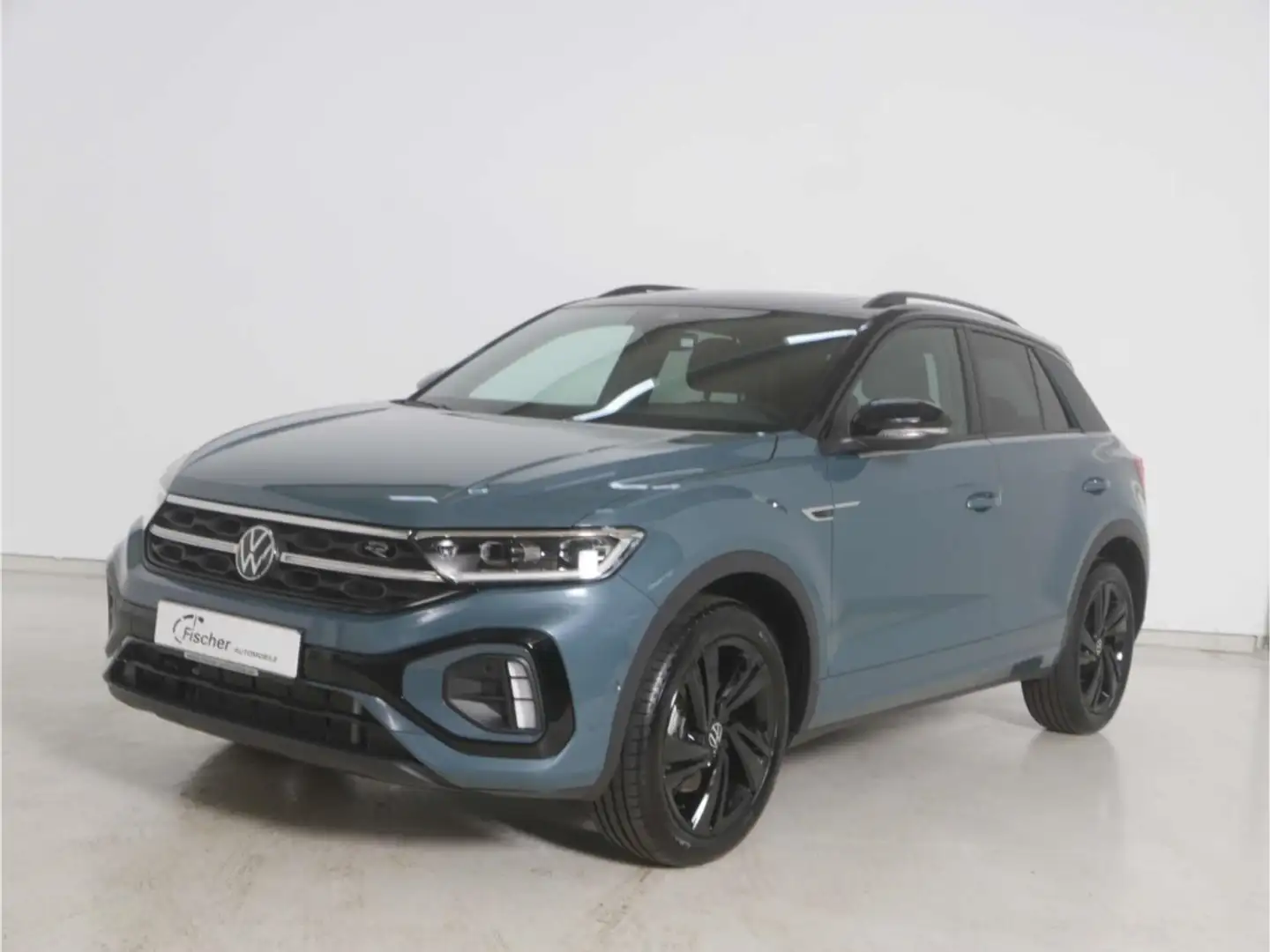 Volkswagen T-Roc 2.0 TSI 4Mot. R-Line DSG AHK/P-Dach/Matrix Blau - 2