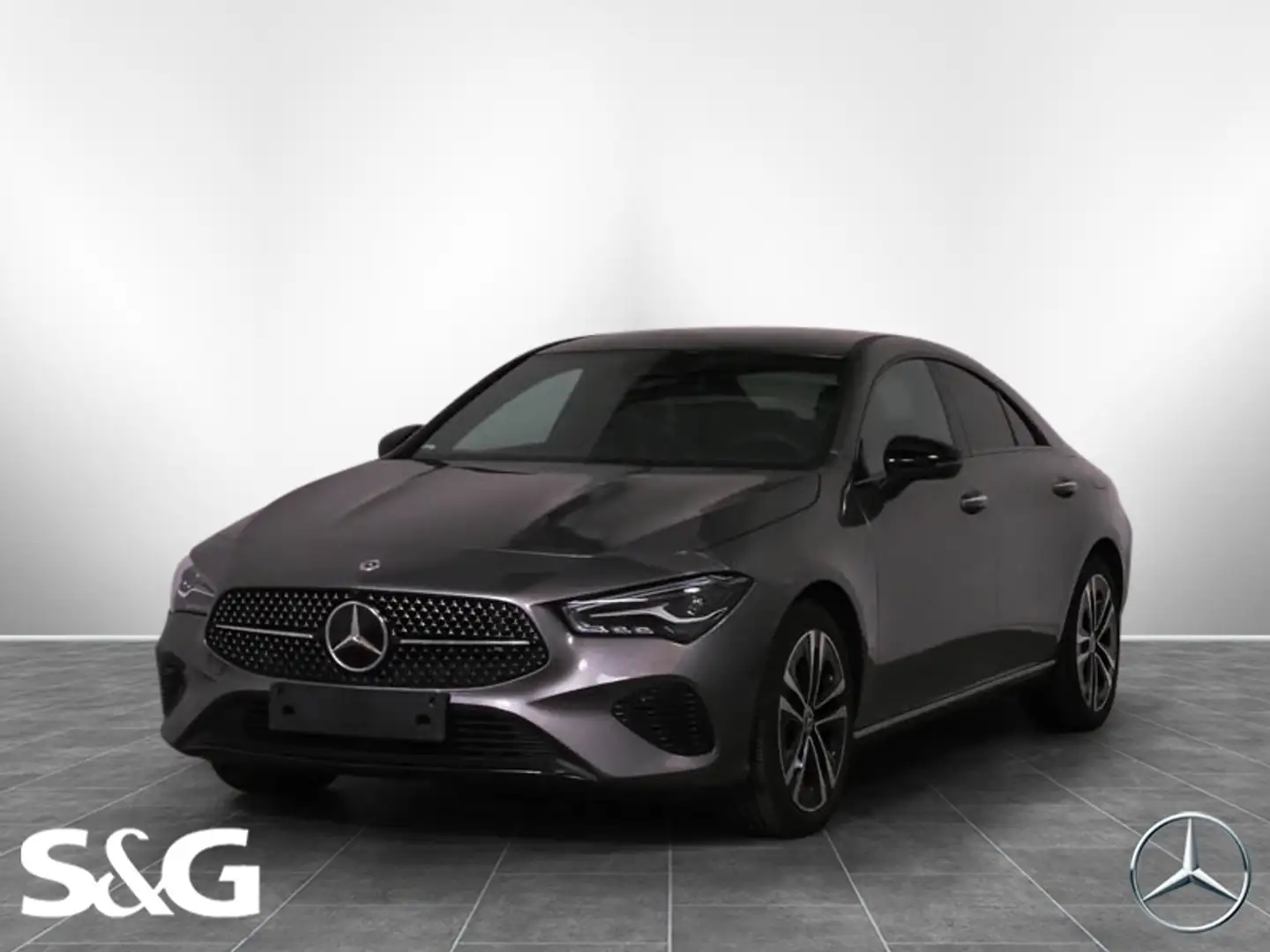 Mercedes-Benz CLA 180 Coupé Progressive PANO+NIGHT PAKET+18" Gris - 1