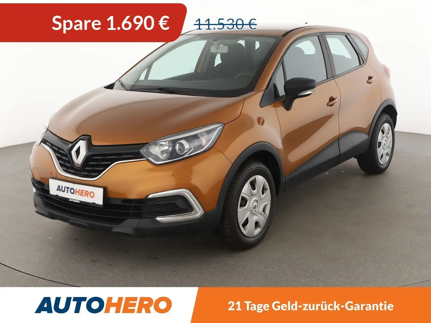 Renault Captur 0.9 Energy Life *TEMPO* Orange - 1