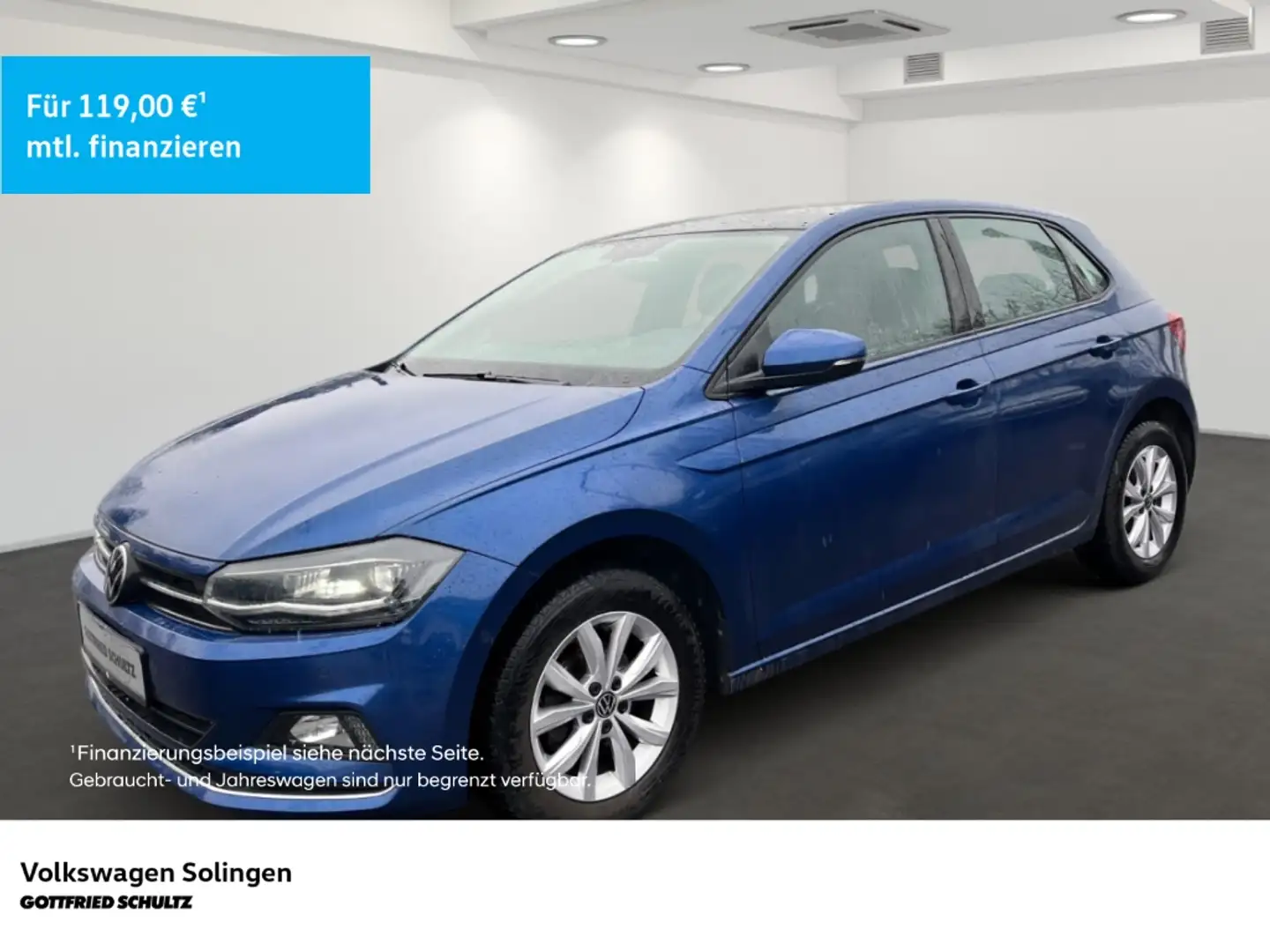 Volkswagen Polo 1.0 TSI Highline DSG Klimaaut. LED Blau - 1