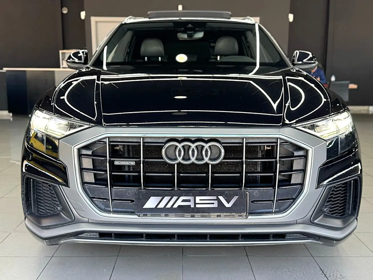 Audi Q8 50 TDI S line quattro tiptronic Schwarz - 2