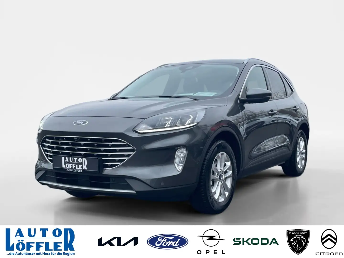 Ford Kuga 2.0 Titanium Klima2Z Navi PDC RFK SHZ FHZ Klima Grau - 1