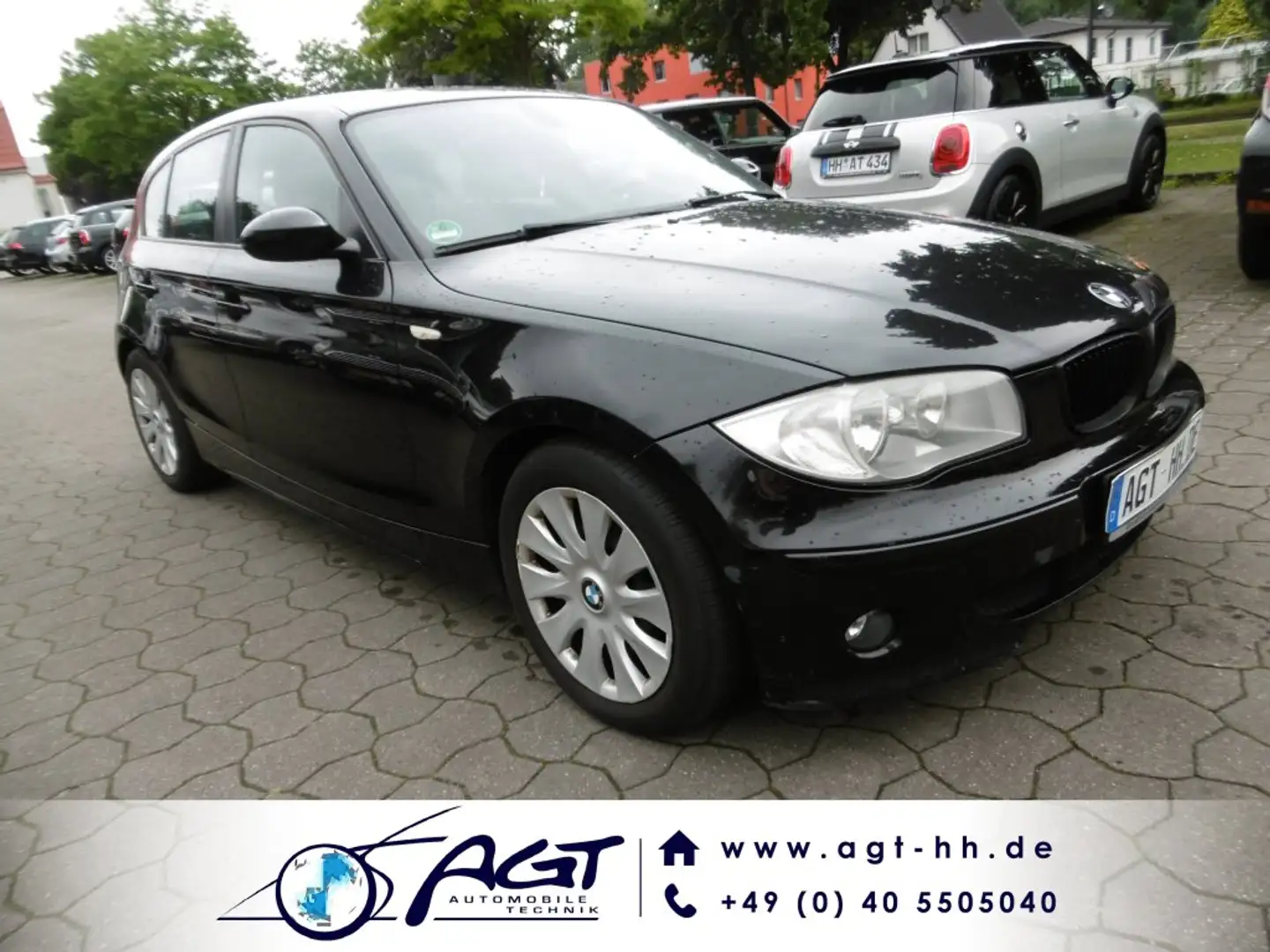 BMW 120 d Klima EGSD Sportsitze -fahrwerk Tempo. PDC Noir - 1