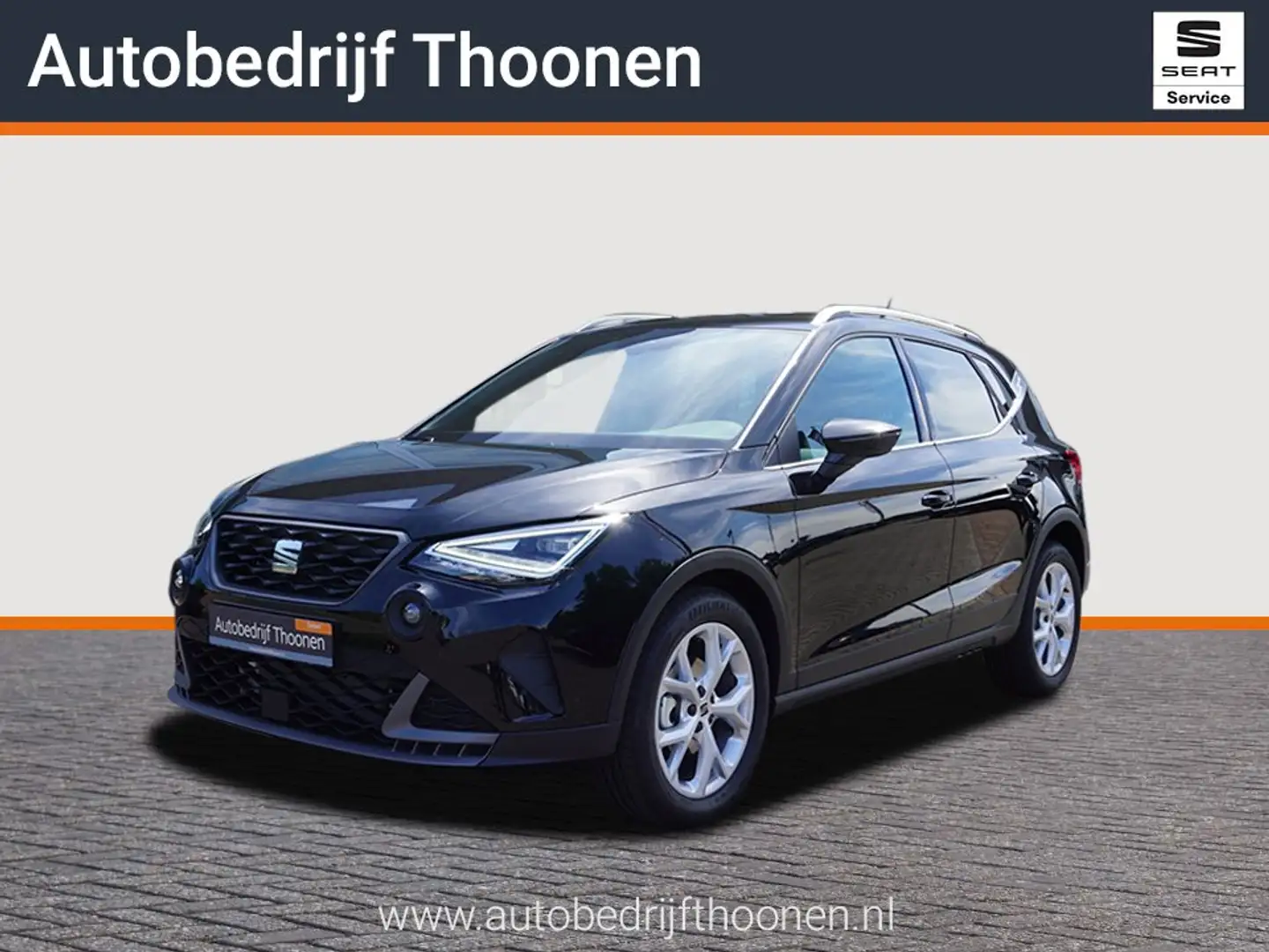 SEAT Arona 1.0 TSI FR | Navi | LED | PDC | Stoelverwarming | Schwarz - 1