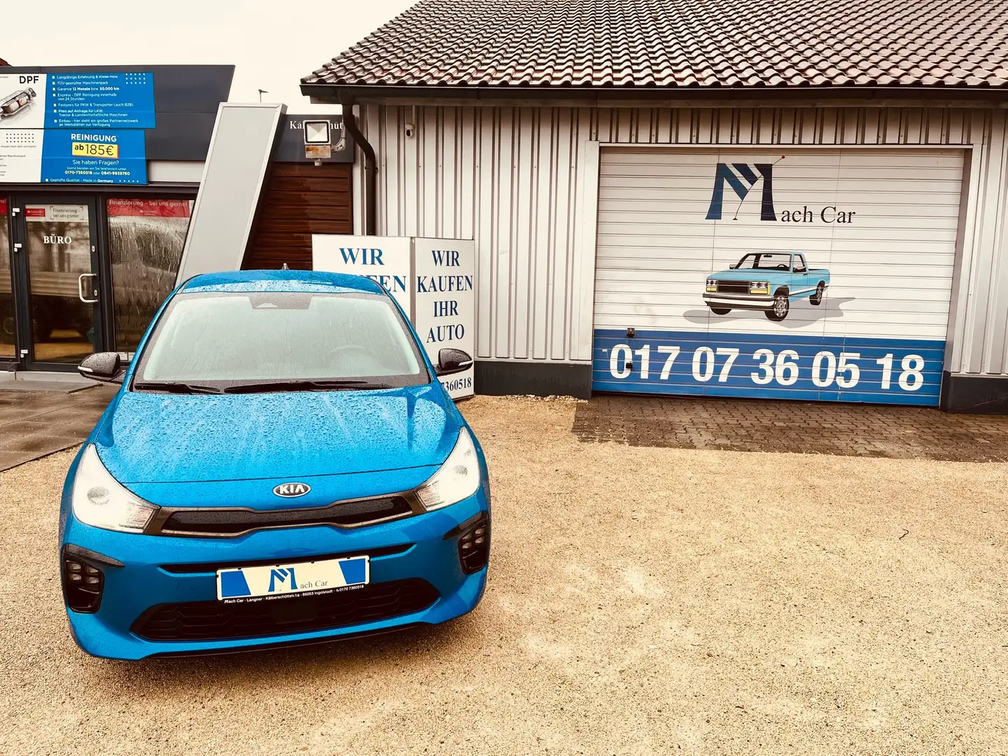 Kia Rio GT Line*I HAND*TÜV NEU*AUTOMATIC*WENIG KM* Blau - 1