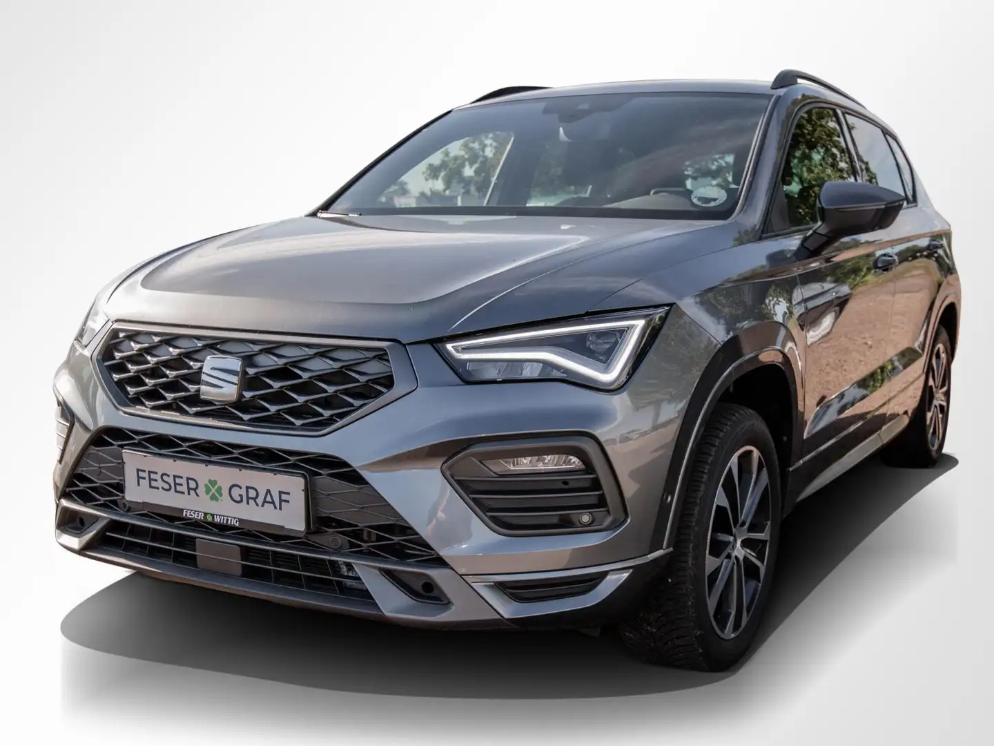 SEAT Ateca 2.0 TDI DSG FR LED/AHK/SHZ/ACC/Parklenk. Grau - 1