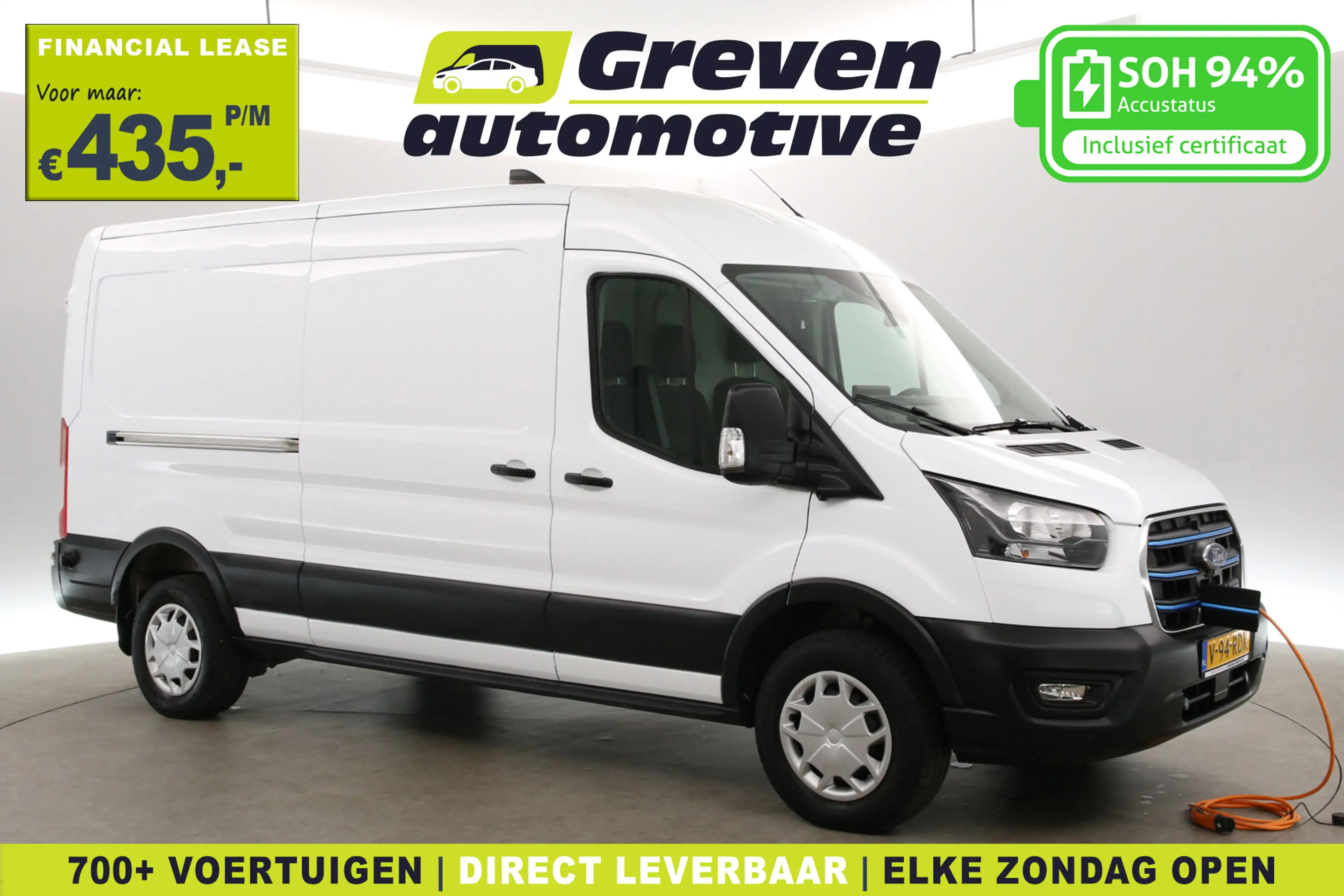 Ford Transit Elektrisch L3H2 68 kWh 184PK | Snelladen | SOH 94%