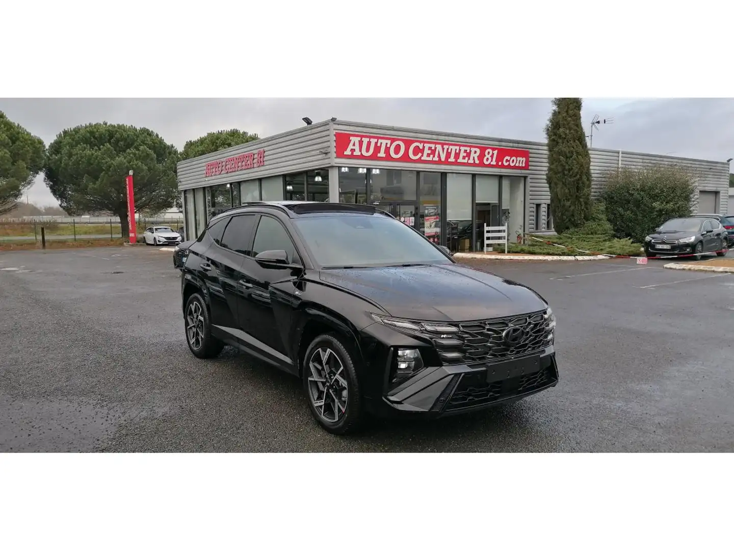 Hyundai TUCSON 1.6 T-GDi Hybrid 239 N Line Executive +TOIT OUVRANT Noir - 1