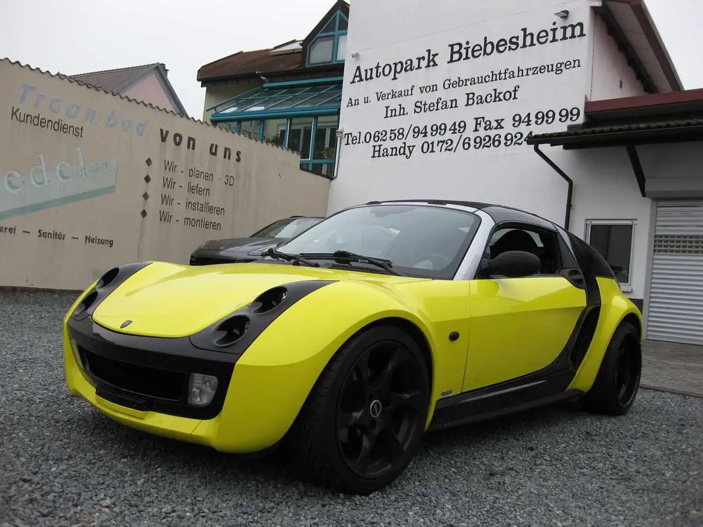 smart roadster smart softtouch gepflegt Gelb - 1