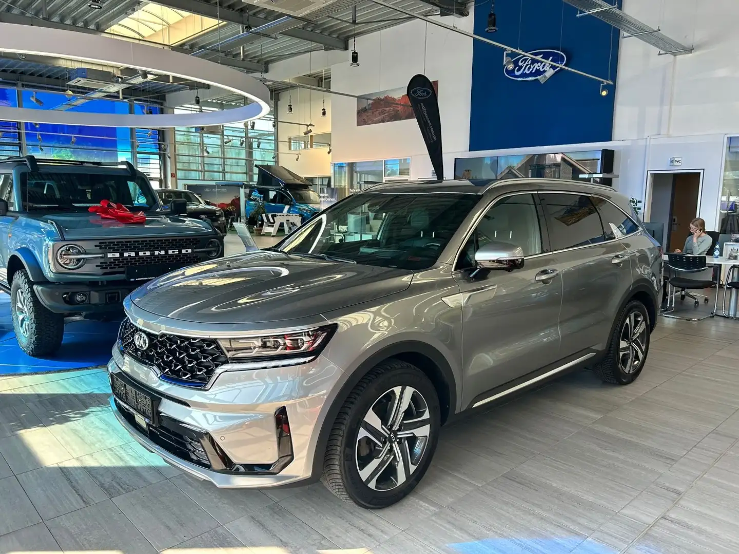 Kia Sorento 1.6 T-GDI Platinum LED bel.Sitze ACC AWD Grijs - 2