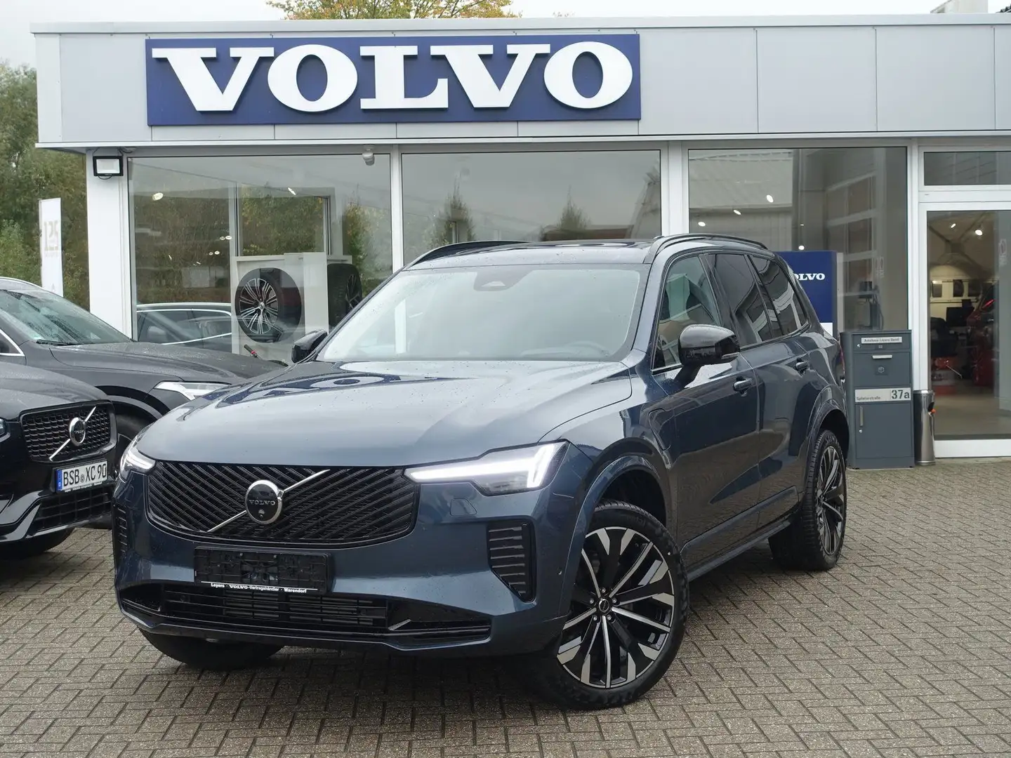 Volvo XC90 Plus T8 AWD Plug-in Hybrid/360°Cam/B&W/AHK Blau - 1