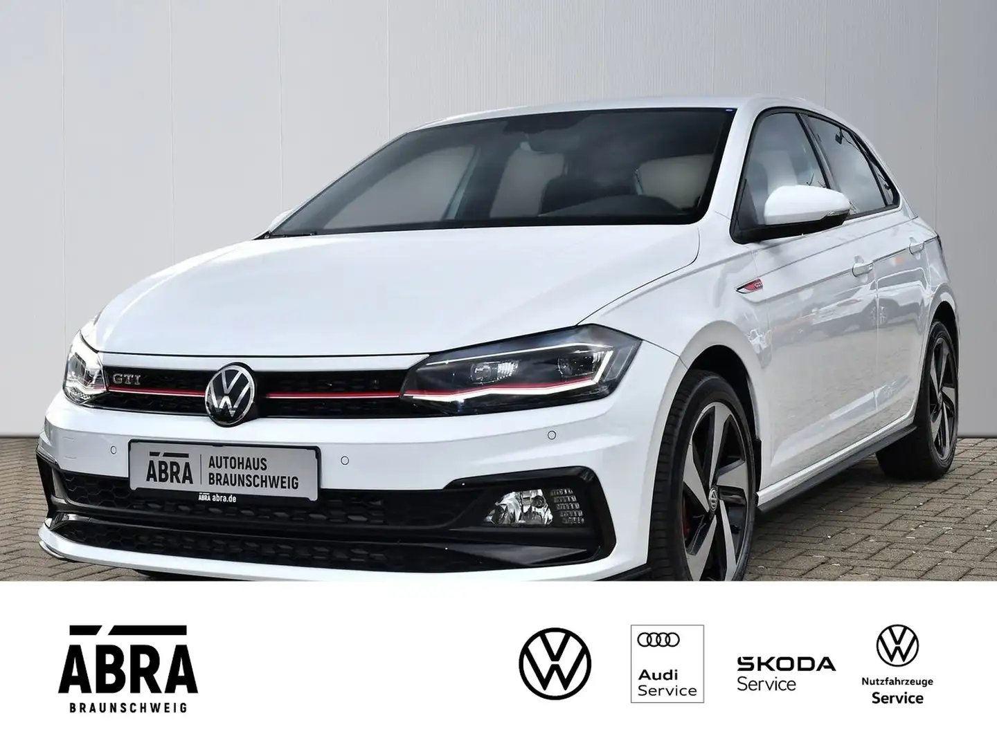Volkswagen Polo VI GTI 2.0 TSI DSG LED+PDC+SHZ+DAB+ Biały - 1