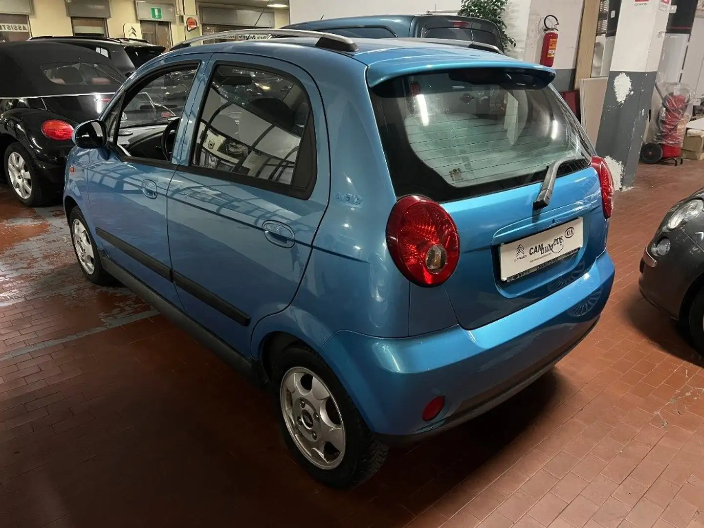 Chevrolet Matiz 800 SE Chic GPL Blau - 2