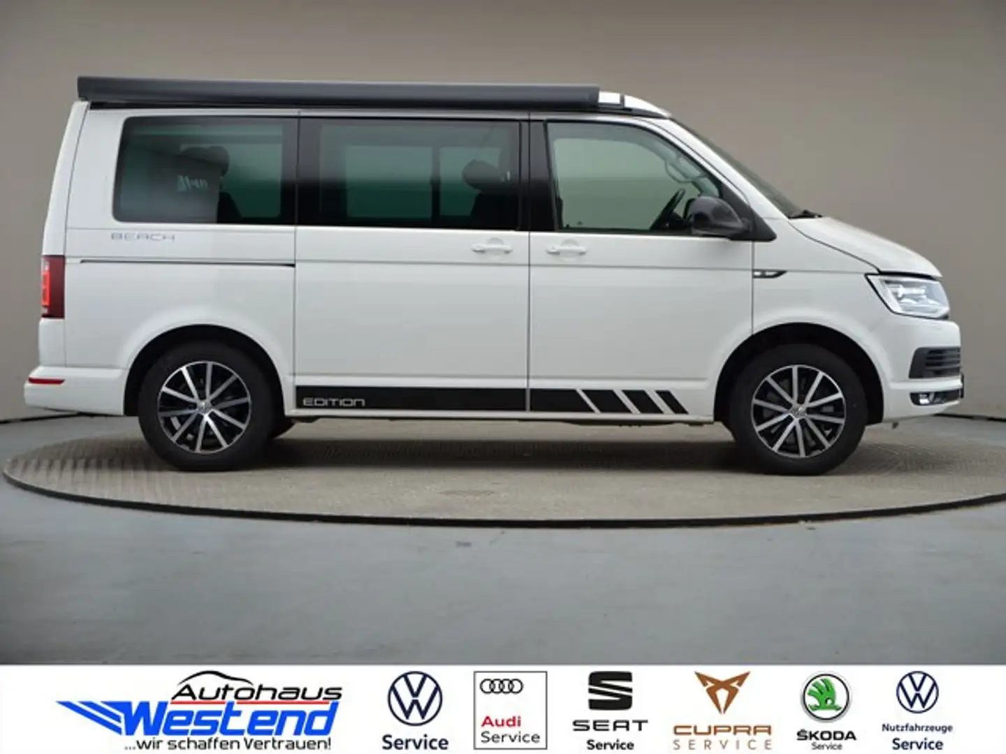 Volkswagen T6 California Beach Edition 2.0l TDI 150kW 4M DSG LED Navi Bílá - 2