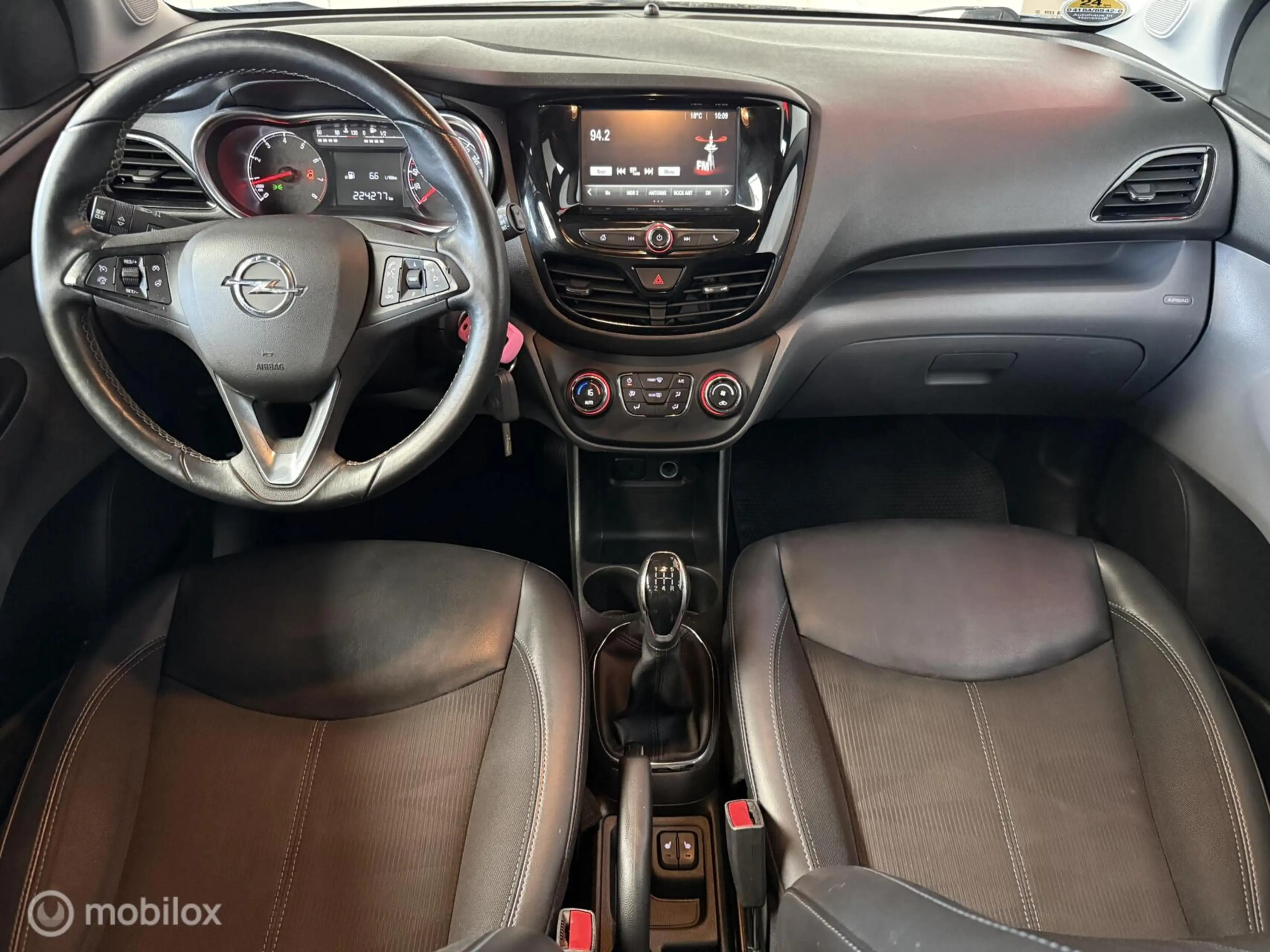 Opel Karl 1.0 LPG/1e eign./BOM VOL/UNIEK/Zuinig/leder/TOP!! — photo 9