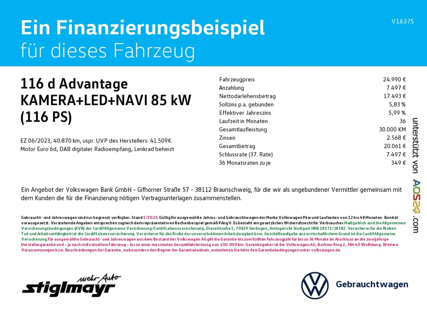BMW 116 d Advantage KAMERA+LED+NAVI Schwarz - 2