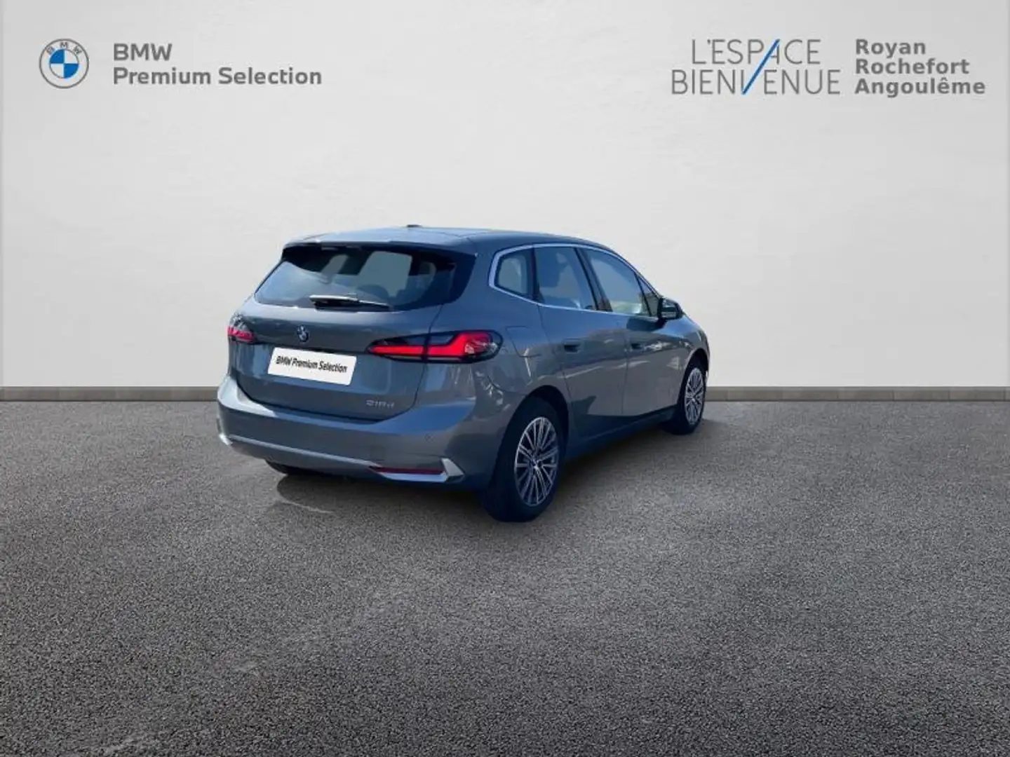 BMW 218 218d 150ch Luxury DKG7 Gris - 2