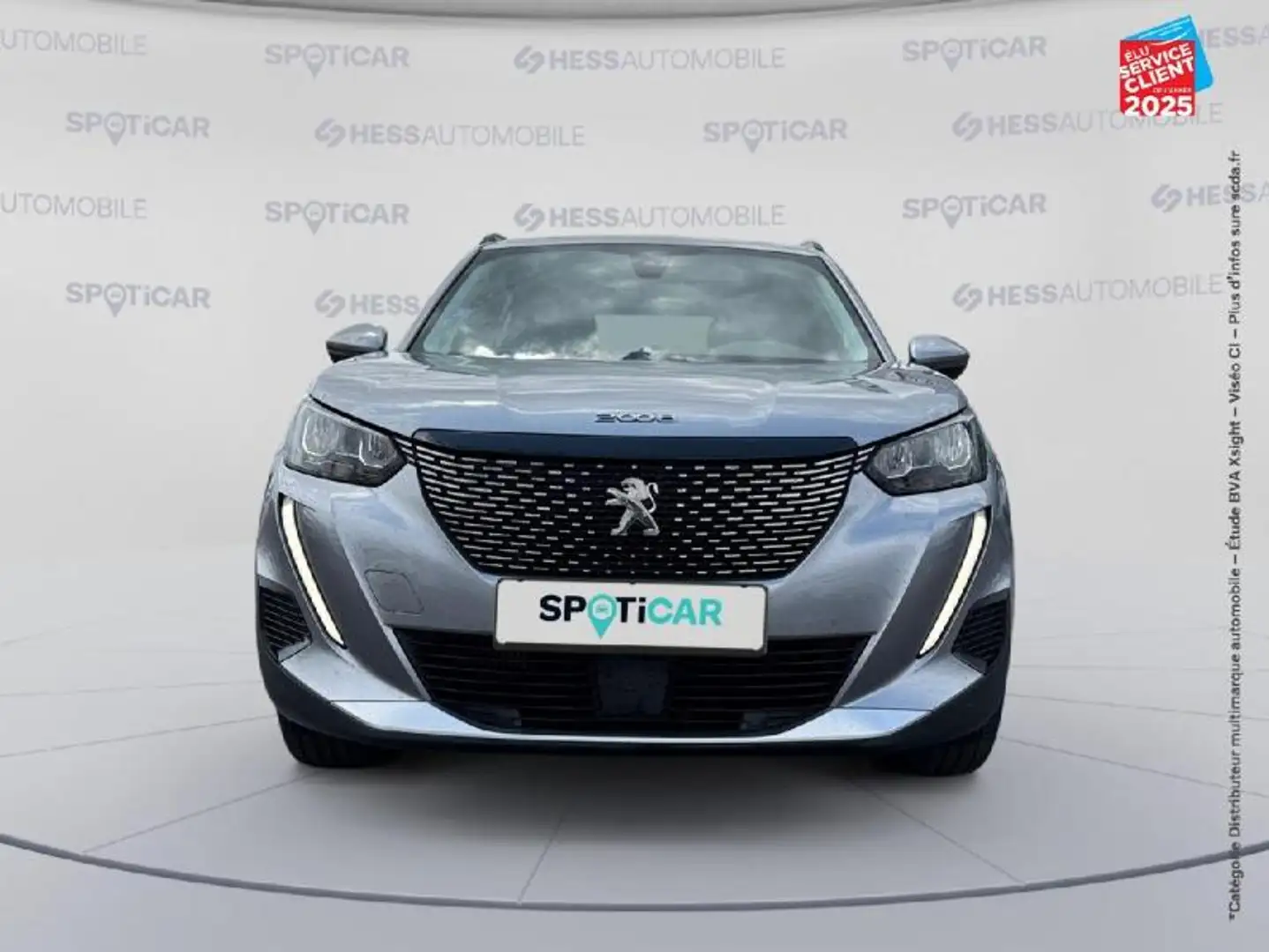 Peugeot 2008 1.2 PureTech 130ch S\u0026S Allure Pack EAT8 Gris - 2