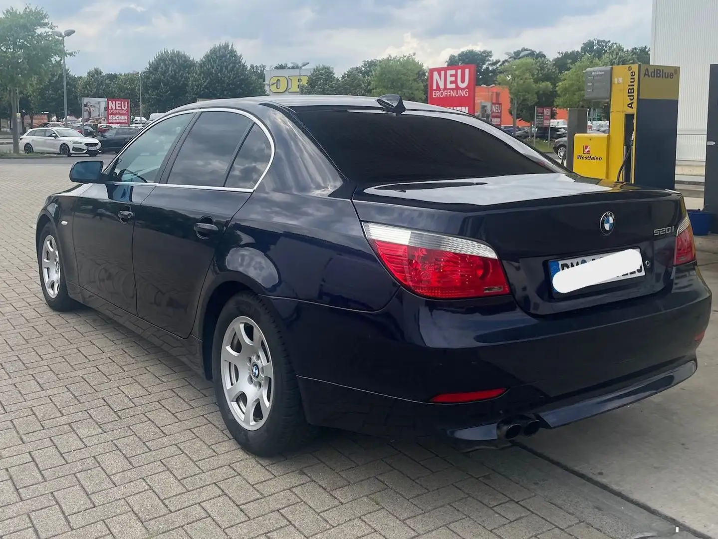 BMW 520 5er 520i Bleu - 2