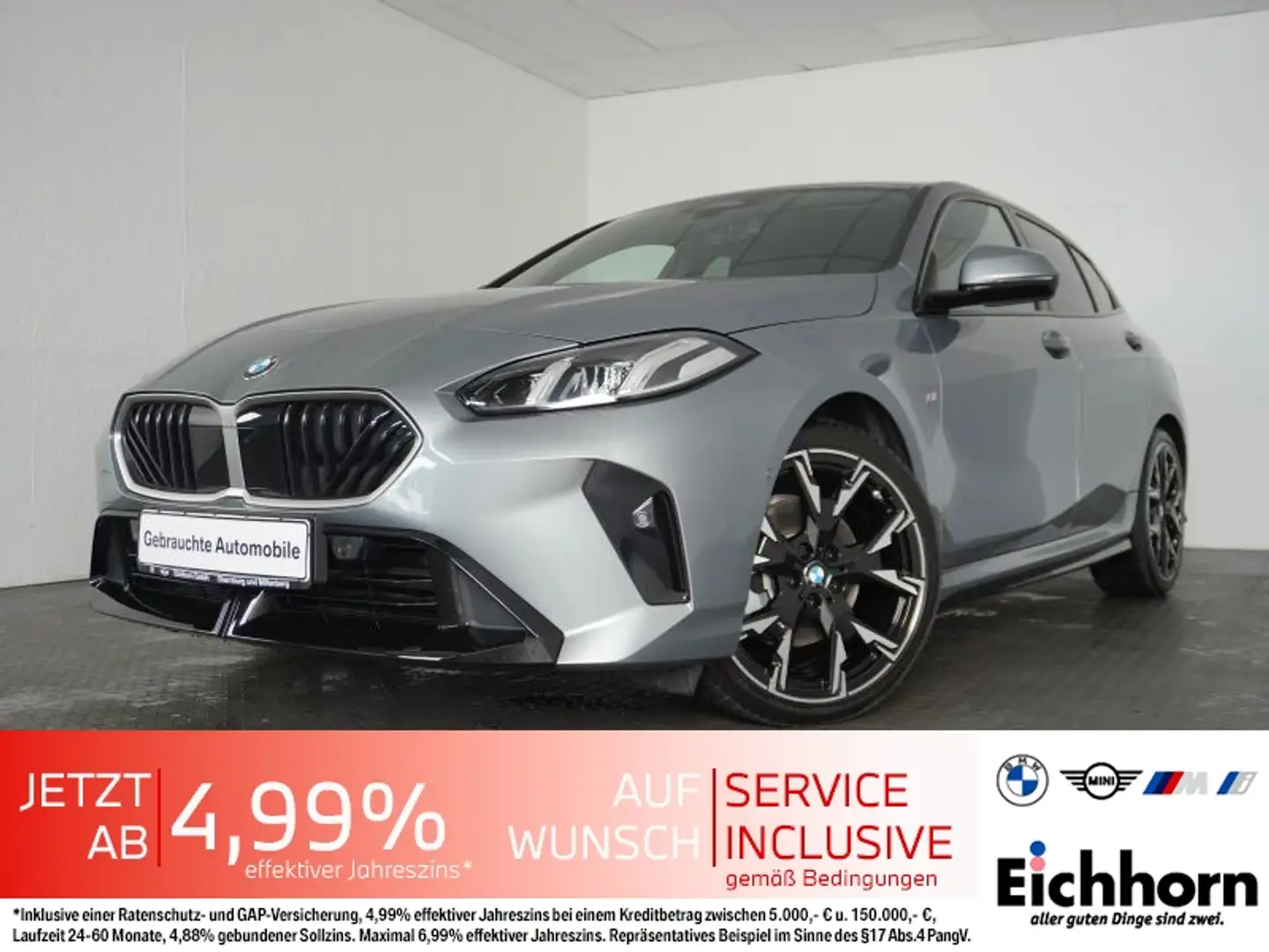 BMW 120 i 5-Türer M Sportpaket *NAVI.PARKASSIST* Gris - 1