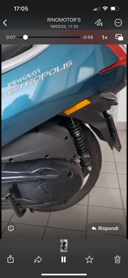 Peugeot Metropolis allure Zielony - 1