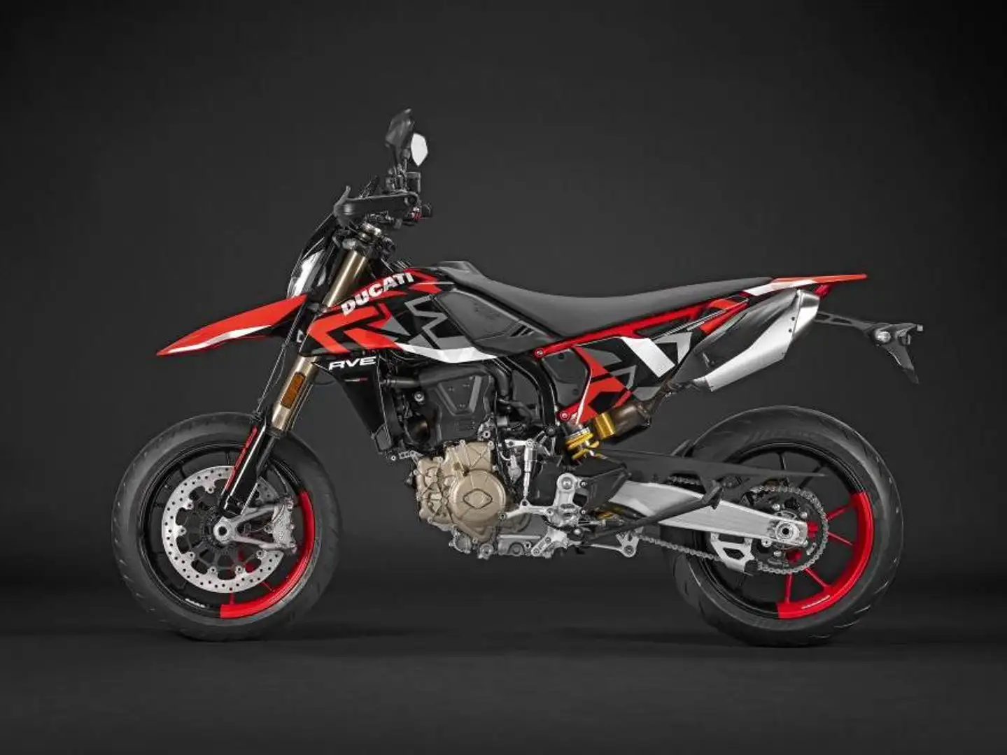 Ducati Hypermotard 796 698 RVE Rosso - 1