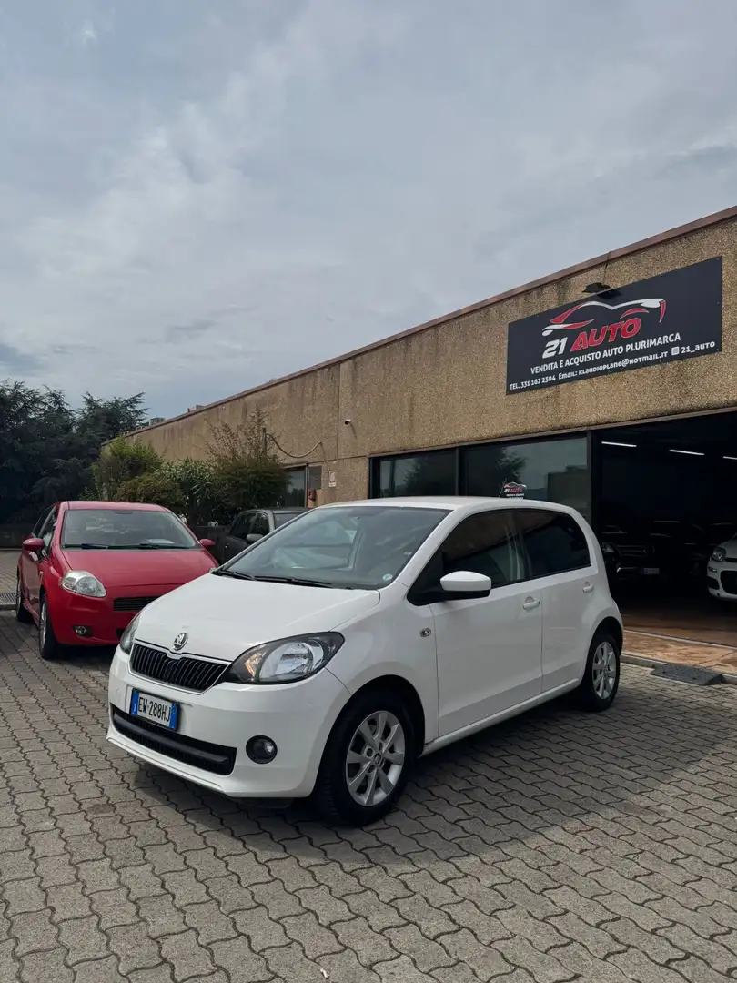 Skoda Citigo 1.0 68 CV 5 porte Ambition G-Tec Bianco - 1