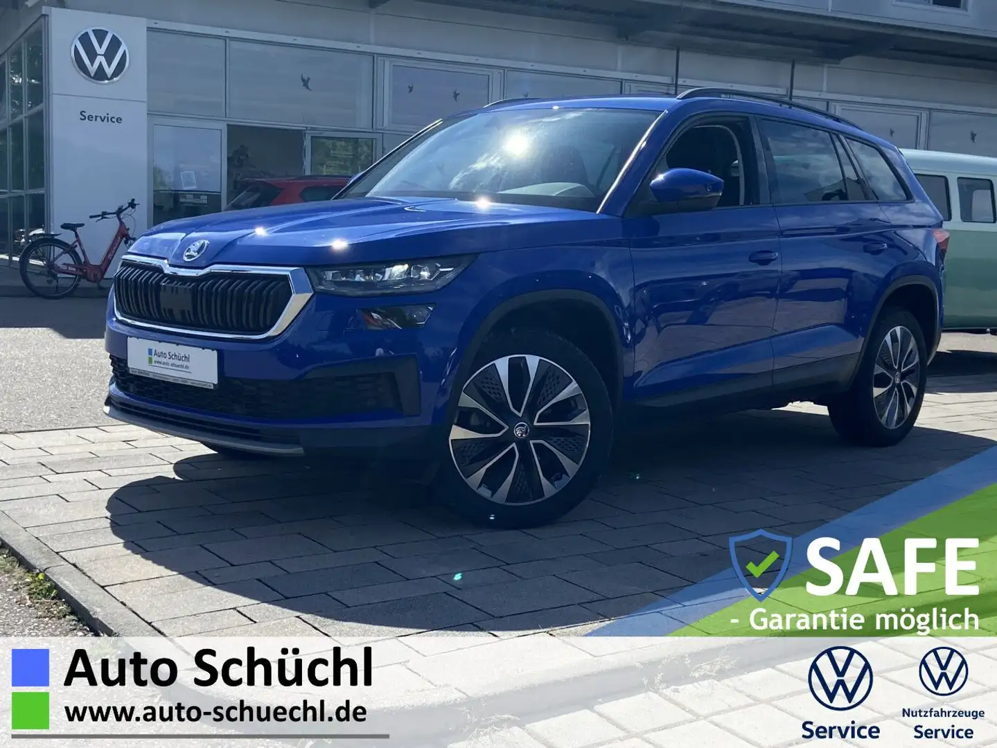 Skoda Kodiaq 2.0 TDI DSG 19"+EL.HECK+NAVI+LED-MATRIX+A Blau - 1