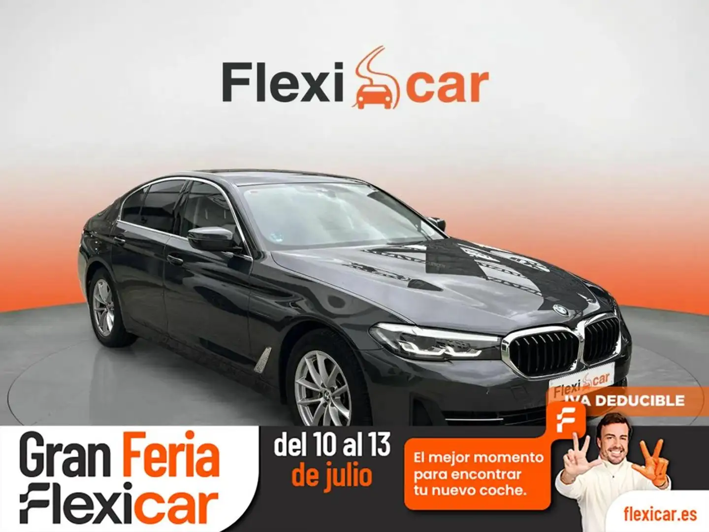 BMW Active Hybrid 5 520dA Schwarz - 1