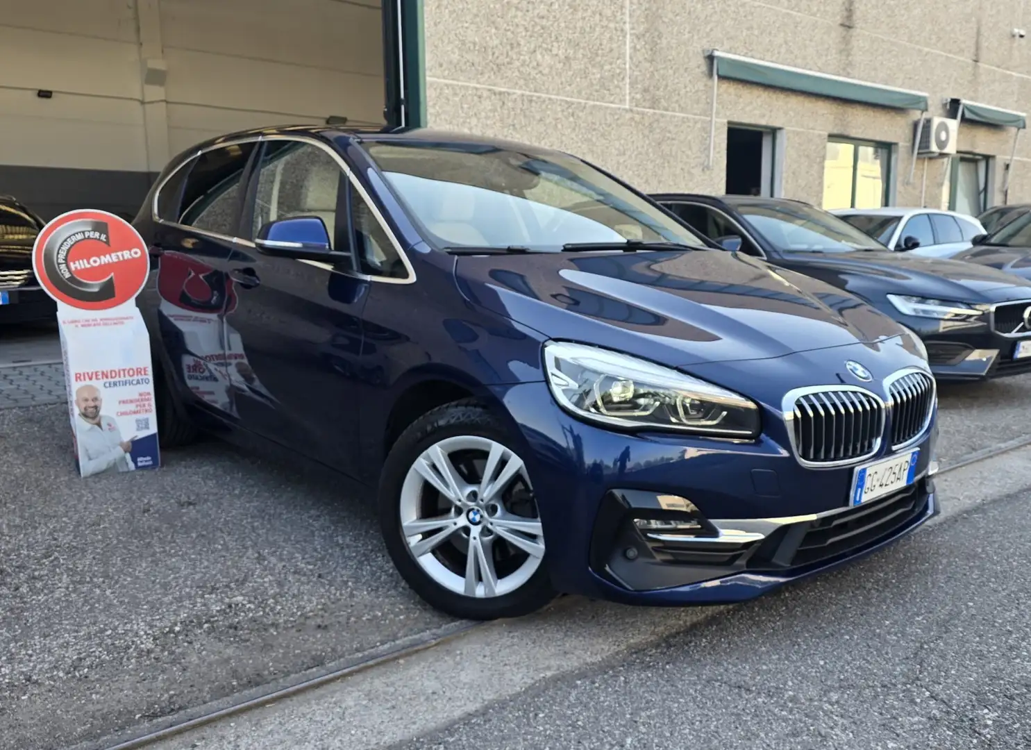 BMW BMW 220D TOURER 2.0 LUXURY X-DRIVE 190CV - FARI FU Blu/Azzurro - 1