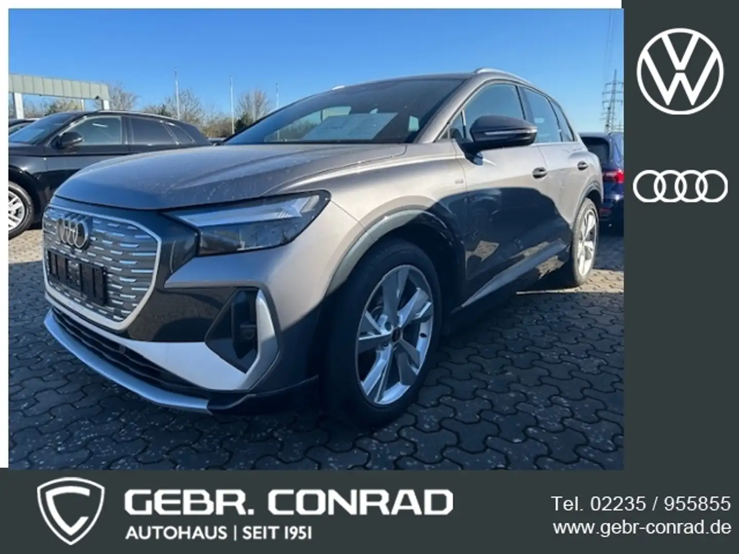 Audi 40 e-tron "S line", NP: 61.000 € Gris - 1