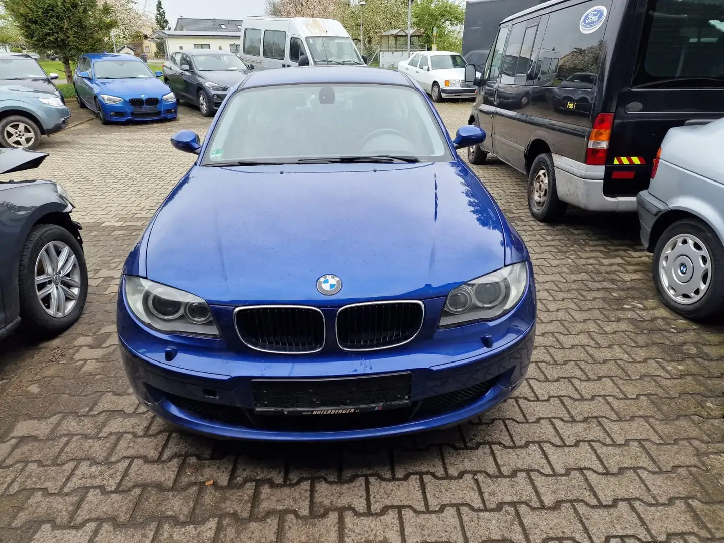 BMW 118 118i plava - 1