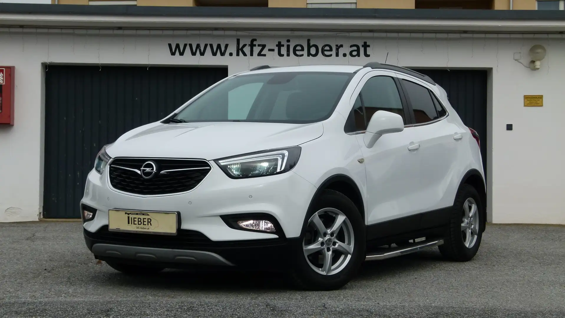 Opel Mokka X 1,4 Turbo Innovation *AHK*NAVI*LEDER* Weiß - 1