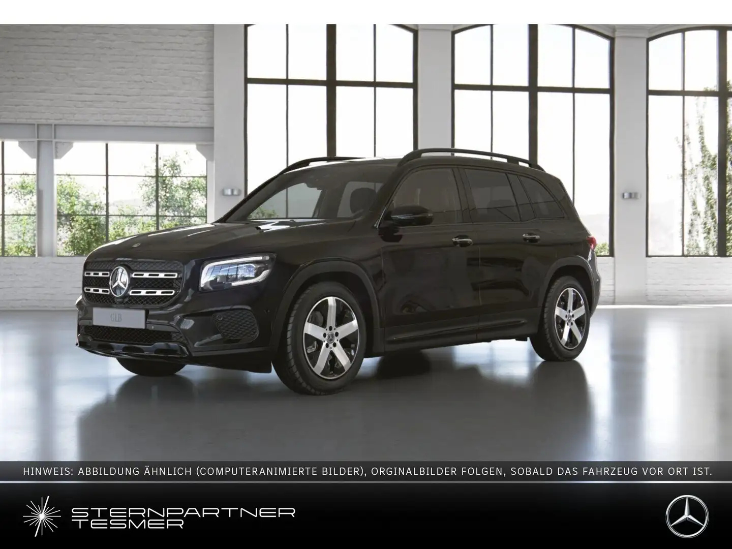 Mercedes-Benz GLB 200 +Progressive+Night+MBUX+KAMERA+AHK+360° Noir - 1