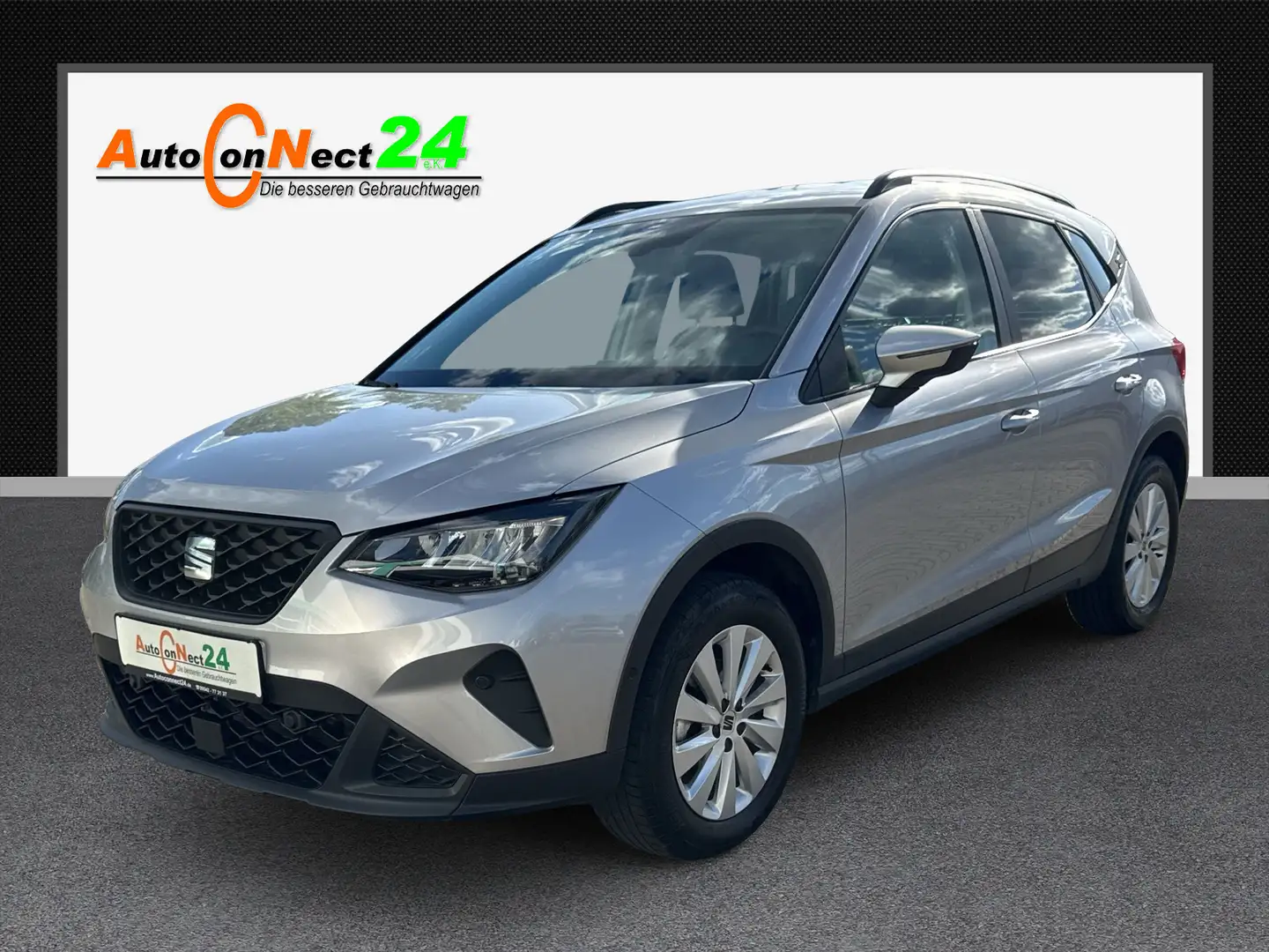 SEAT Arona Style *Navi-App/SHZG/LED/Kamera/PDC* Argent - 1